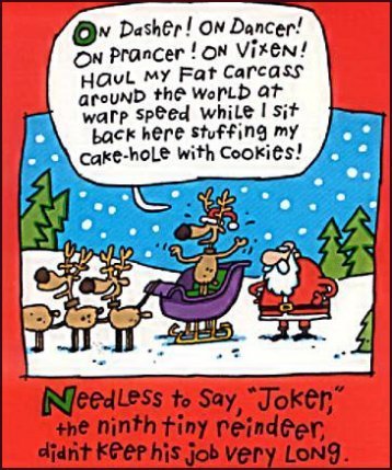 Christmas Funny Card