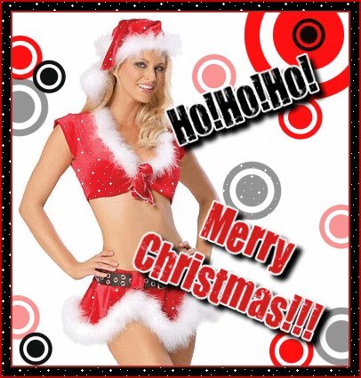 Christmas Sexy Card