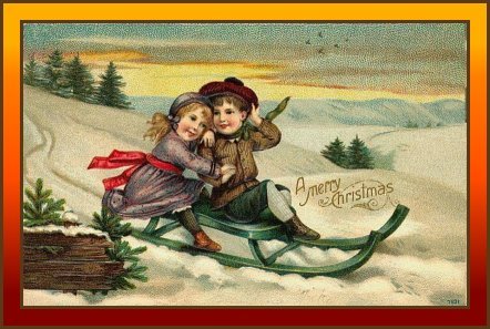 Christmas Vintage Card