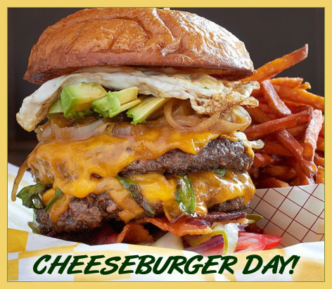 September 18 - Cheeseburger Day