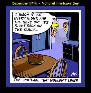 Dec. 27 - Fruitcake Day