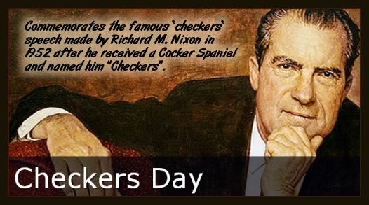 September 23 - Checkers Day